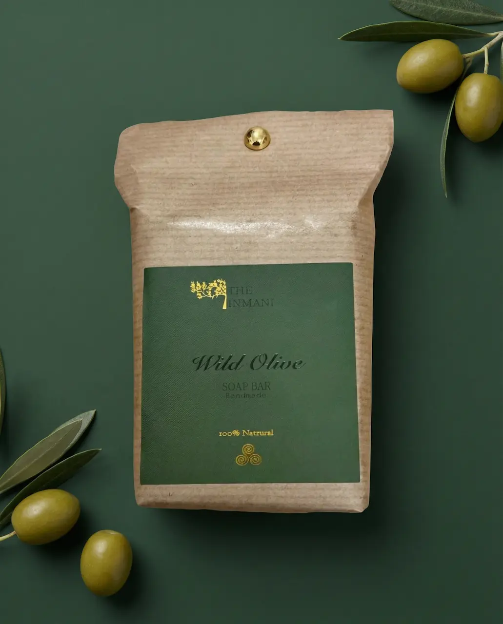Wild Olive sæbe fra THE INMANI – håndlavet olivenoliesæbe