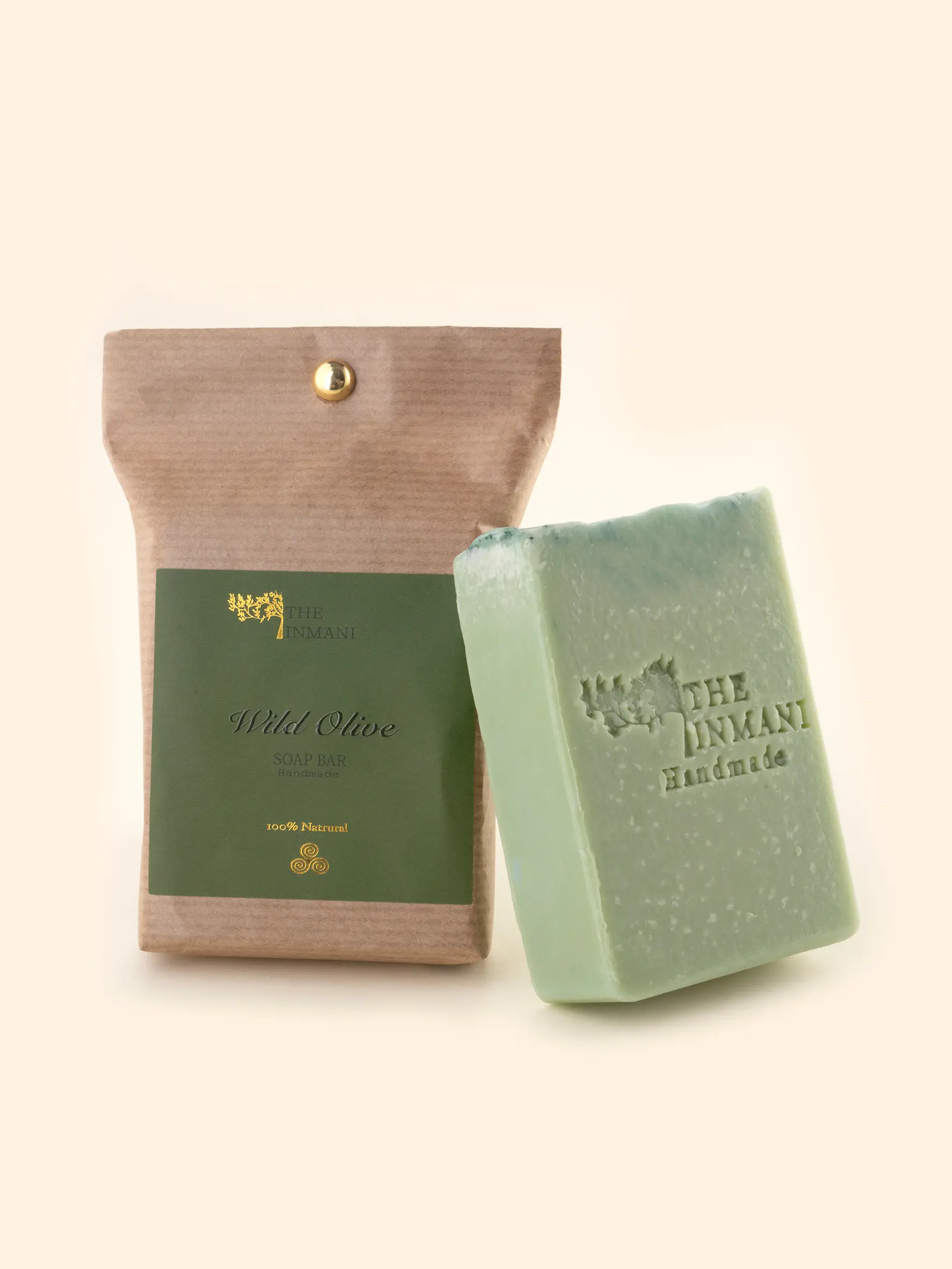 Wild Olive sæbe fra THE INMANI – håndlavet sæbe med ekstra jomfru olivenolie