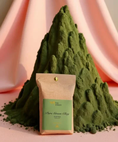 Pure Green Clay Sæbe -naturlig plantebaseret sæbe til fedtet, kombineret eller sensitiv hud