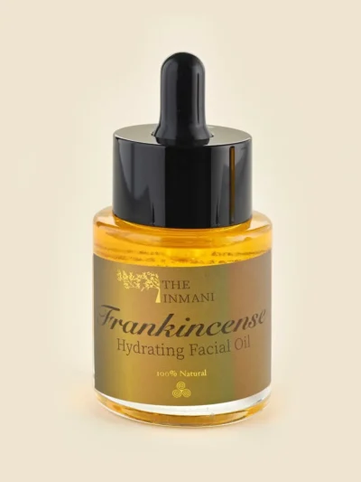 Frankincense ansigtsolie med anti-aging og genopbyggende effekt, der styrker hudbarrieren, understøtter kollagenproduktion og reducerer fine linjer – THE INMANI