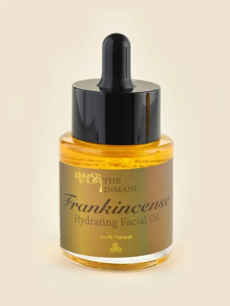 Frankincense ansigtsolie med anti-aging og genopbyggende effekt, der styrker hudbarrieren, understøtter kollagenproduktion og reducerer fine linjer – THE INMANI