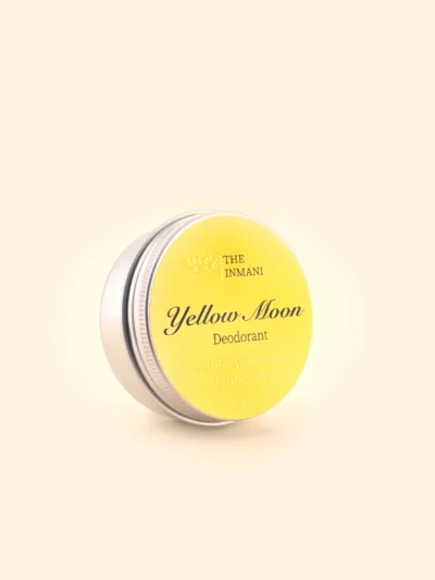 Yellow Moon deodorant med lime og vanilje – naturlig og dekorativ visning