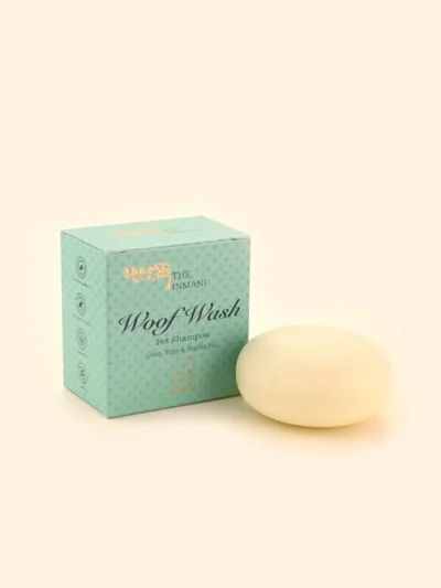 Fast shampoo bar til hund fra THE INMANI – naturlig, sulfatfri og havmiljøvenlig pelspleje